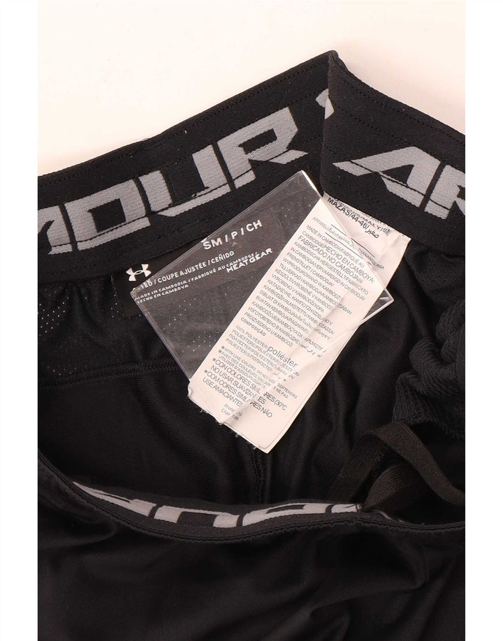 Pantaloncini sportivi Under Armour da uomo Heat Gear piccoli neri