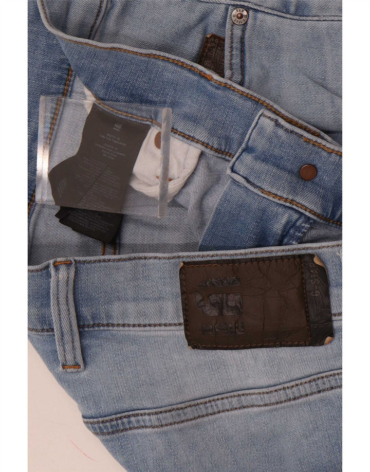 Jeans skinny da uomo G-Star W33 L32 cotone blu