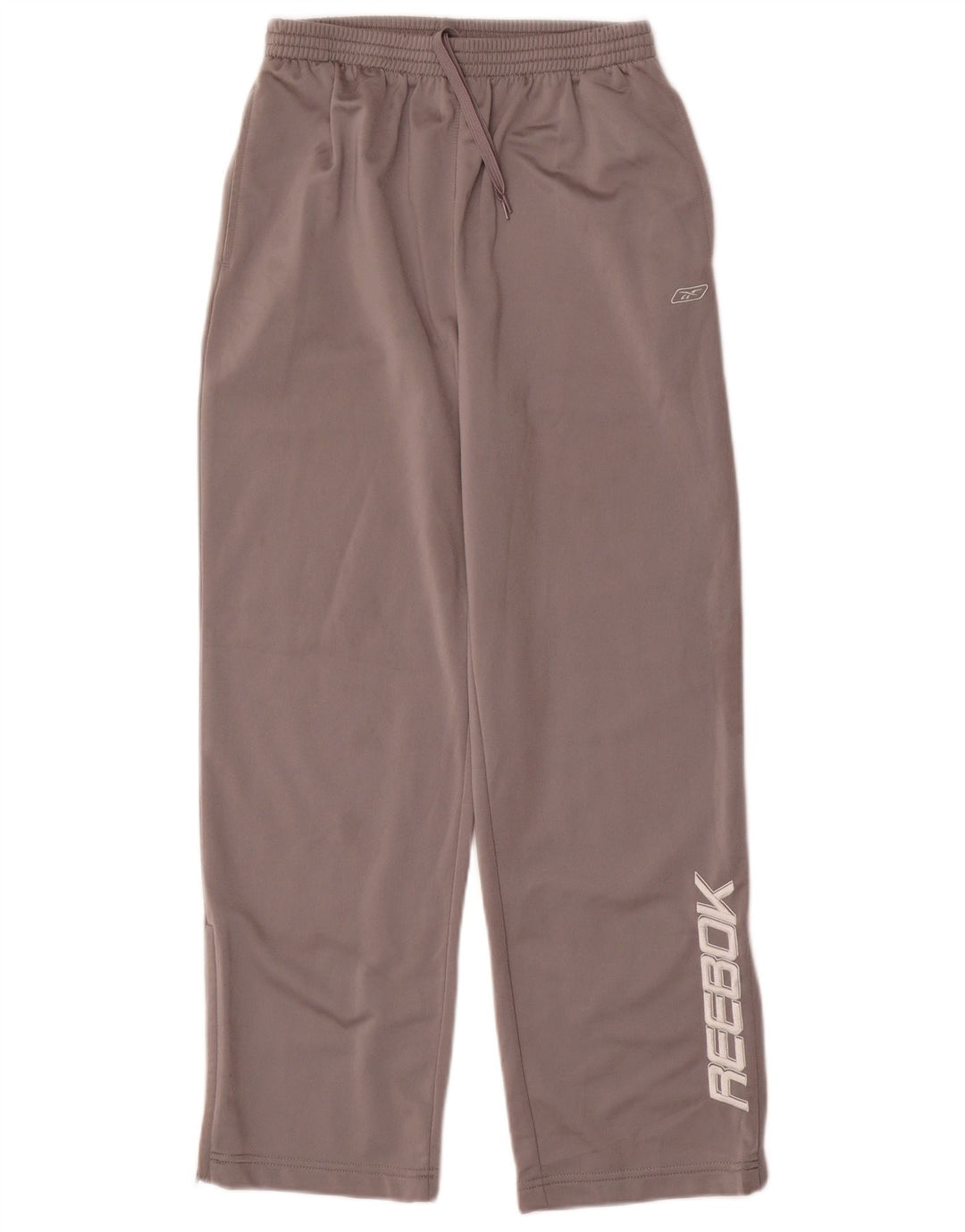 Pantaloni da tuta con grafica Reebok da ragazzo 13-14 anni in poliestere grigio