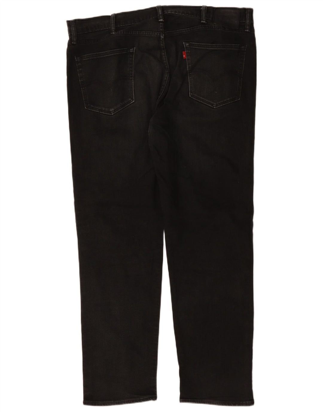 Jeans dritti da uomo Levi's W42 L31 cotone nero