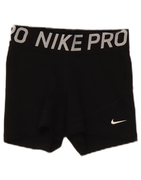Pantaloncini sportivi grafici Nike da donna UK 4 XS neri