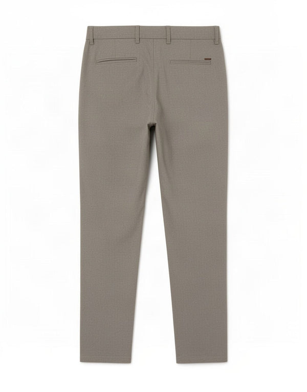 Pantaloni chino slim da uomo Zara EU 42 Large W32 L30 poliestere grigio