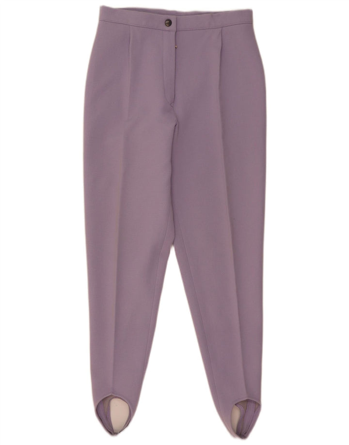 Pantaloni Colmar Donna Con Staffa Pegged IT 44 Medium W26 L28 Viola Poliammide