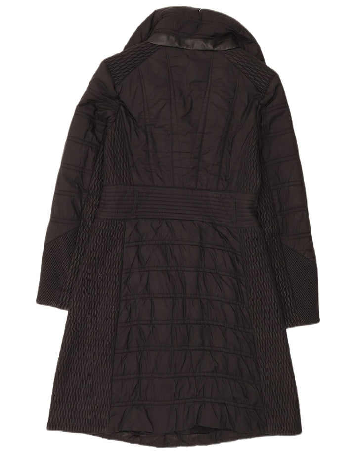Cappotto imbottito da uomo Karen Millen UK 10 Small Nero in poliammide