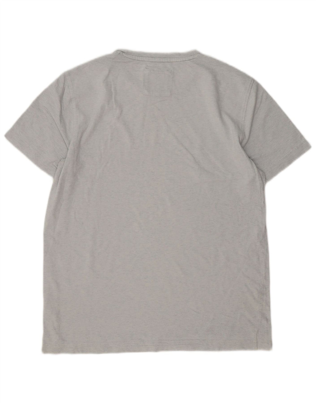 Crew Clothing T-shirt da uomo Top in cotone grigio medio