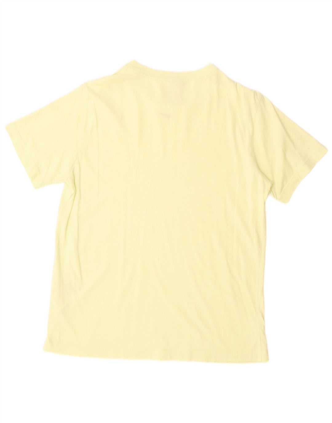 T-shirt Nike da uomo Top XS in cotone giallo