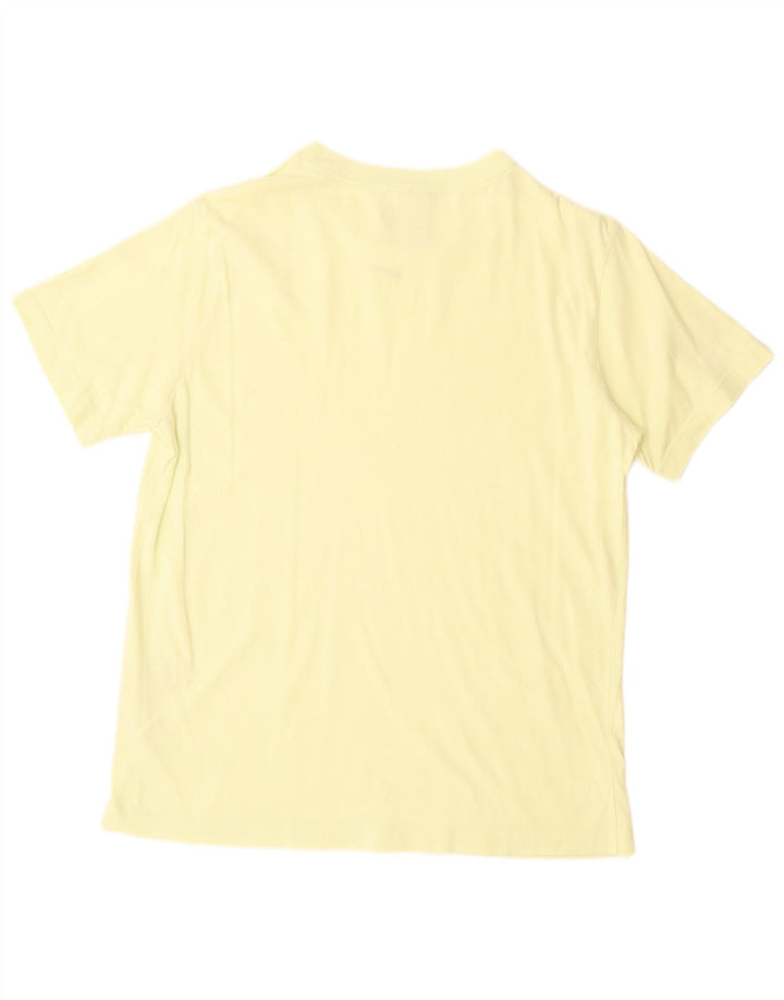 T-shirt Nike da uomo Top XS in cotone giallo