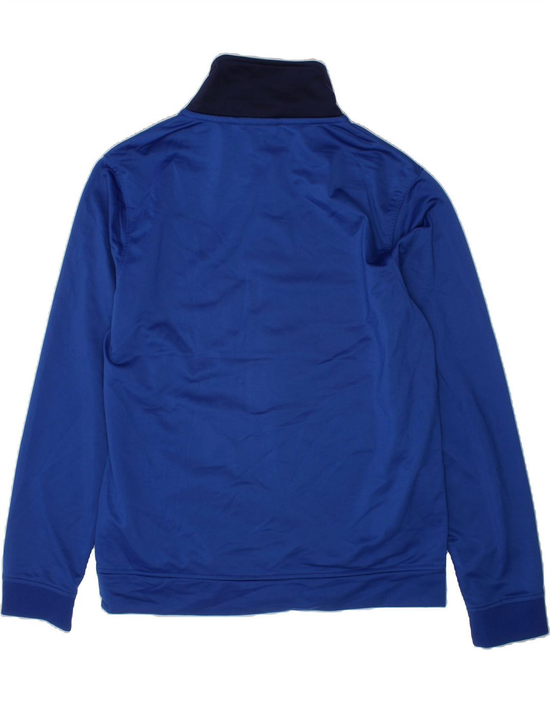 REEBOK Boys Graphic Tracksuit Top Jacket 15-16 Years Blue Polyester Vintage Reebok and Second-Hand Reebok from Messina Hembry 