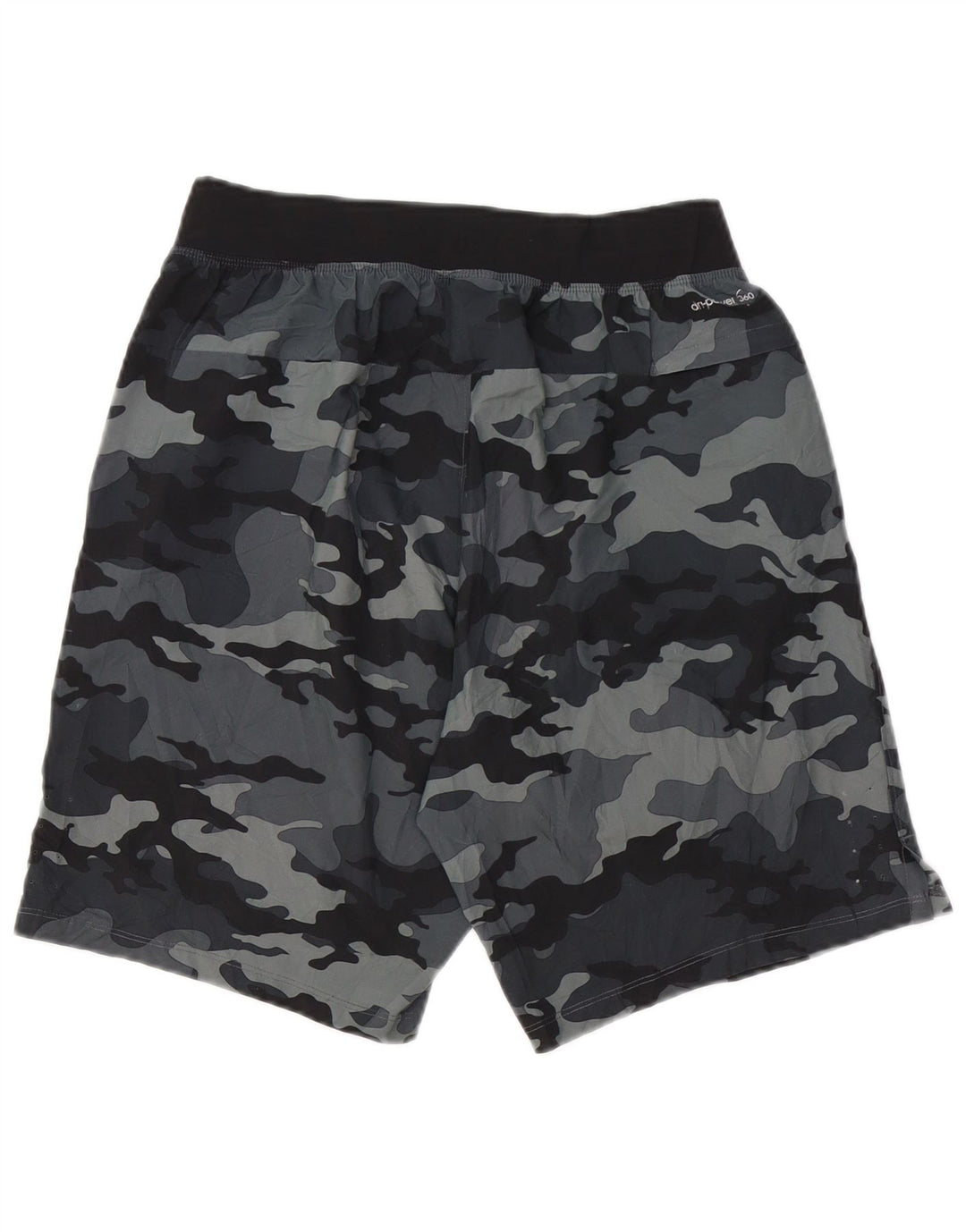 Pantaloncini sportivi da uomo RUSSELL ATHLETIC piccoli in poliestere mimetico grigio