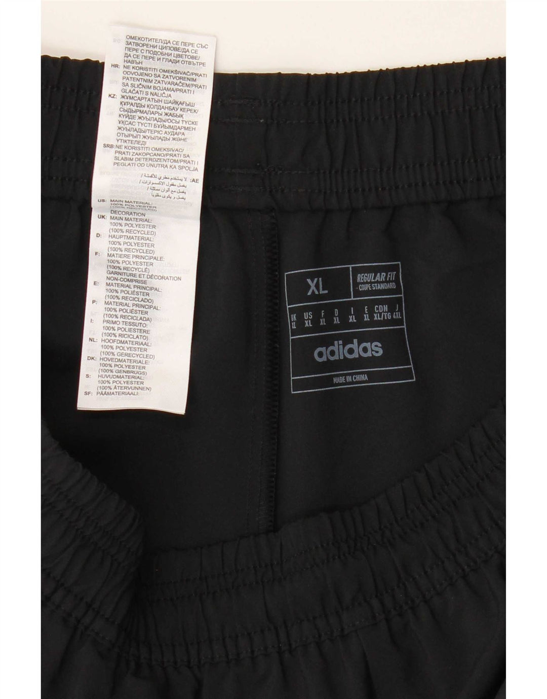 Pantaloncini sportivi Adidas Aeroready Regular Fit XL Poliestere nero