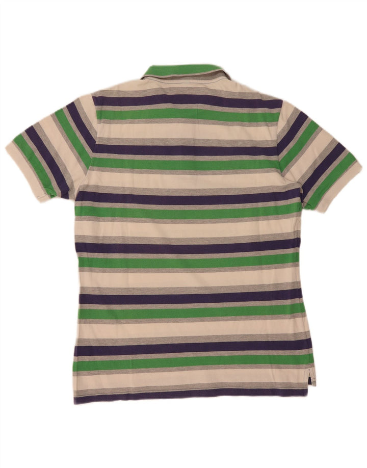 Polo Benetton Uomo A Righe Medie Multicolori