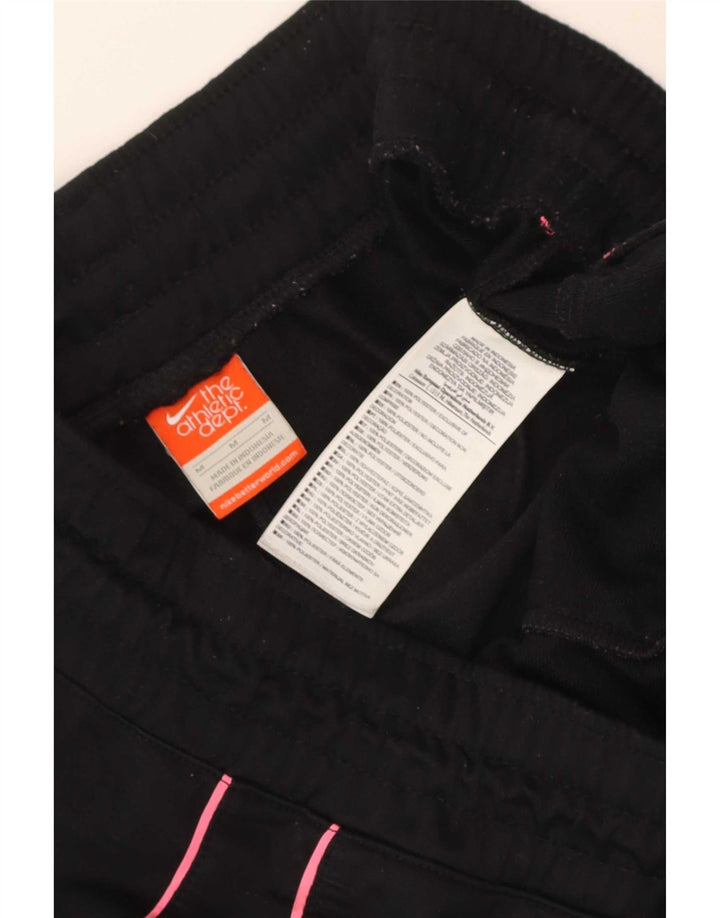 Pantaloni della tuta da donna Nike UK 14 Medium Nero Poliestere