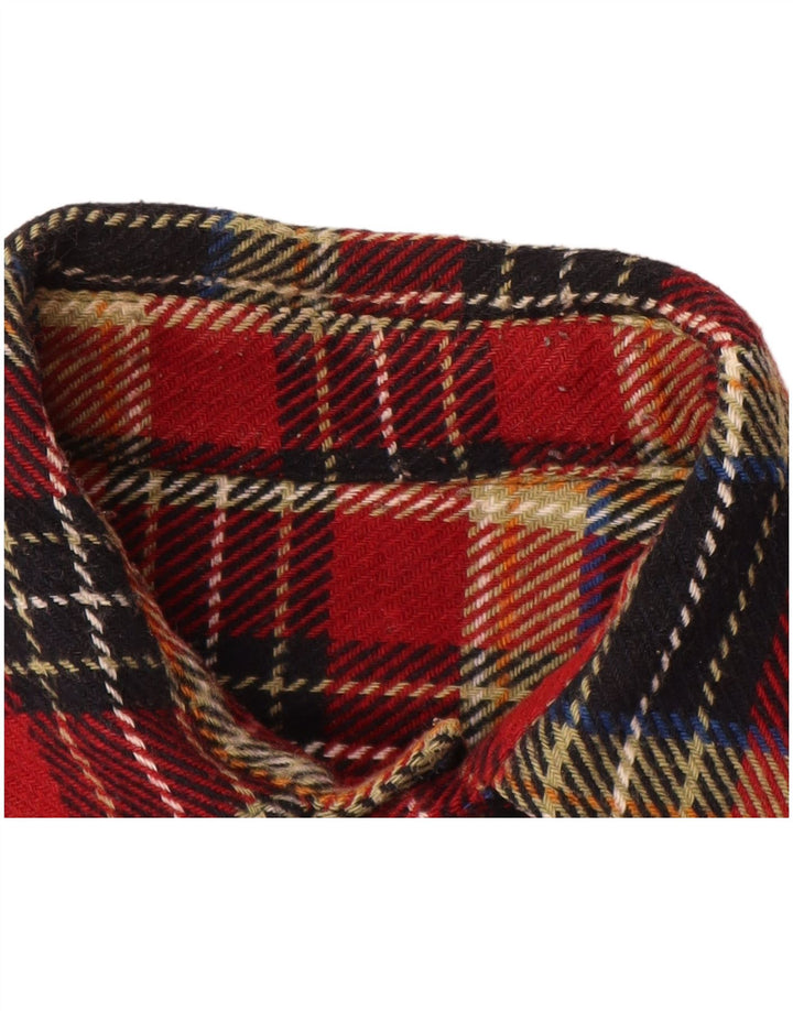 Camicia di flanella da uomo VINTAGE XL a quadri multicolore