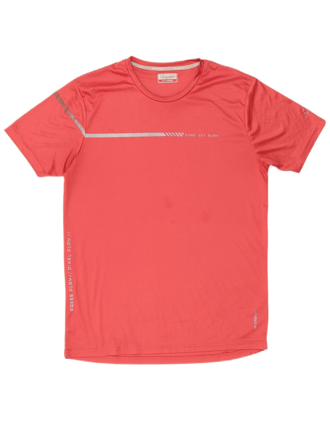 T-shirt da uomo Kappa Top XL rossa in poliestere