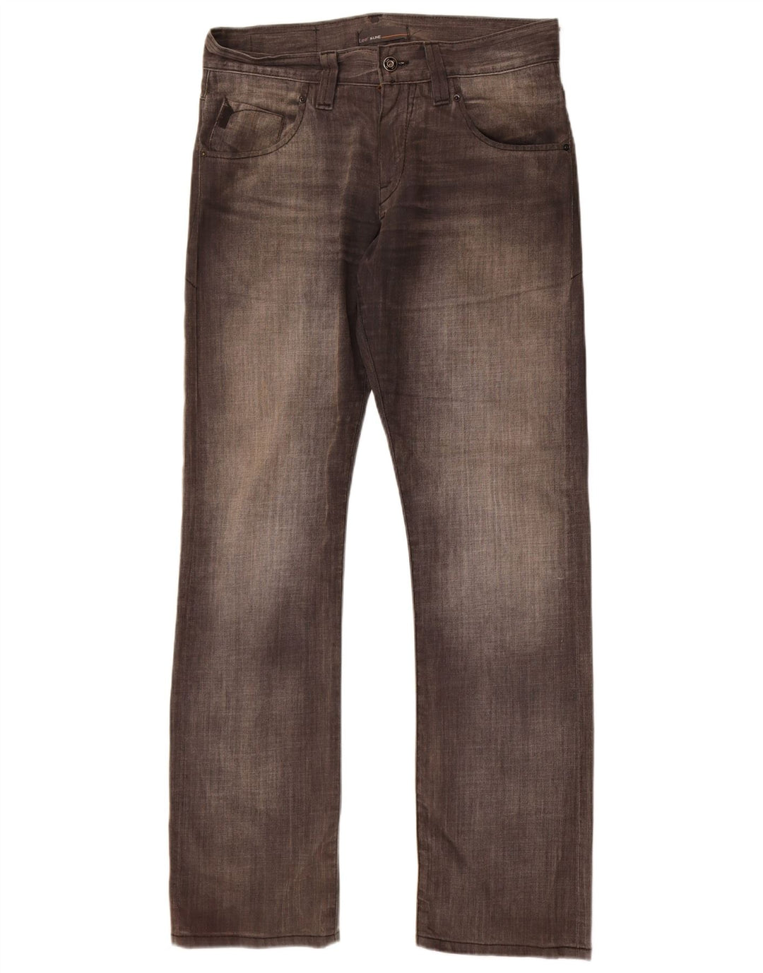 Jeans dritti da uomo Lee Clark W32 L34 cotone grigio