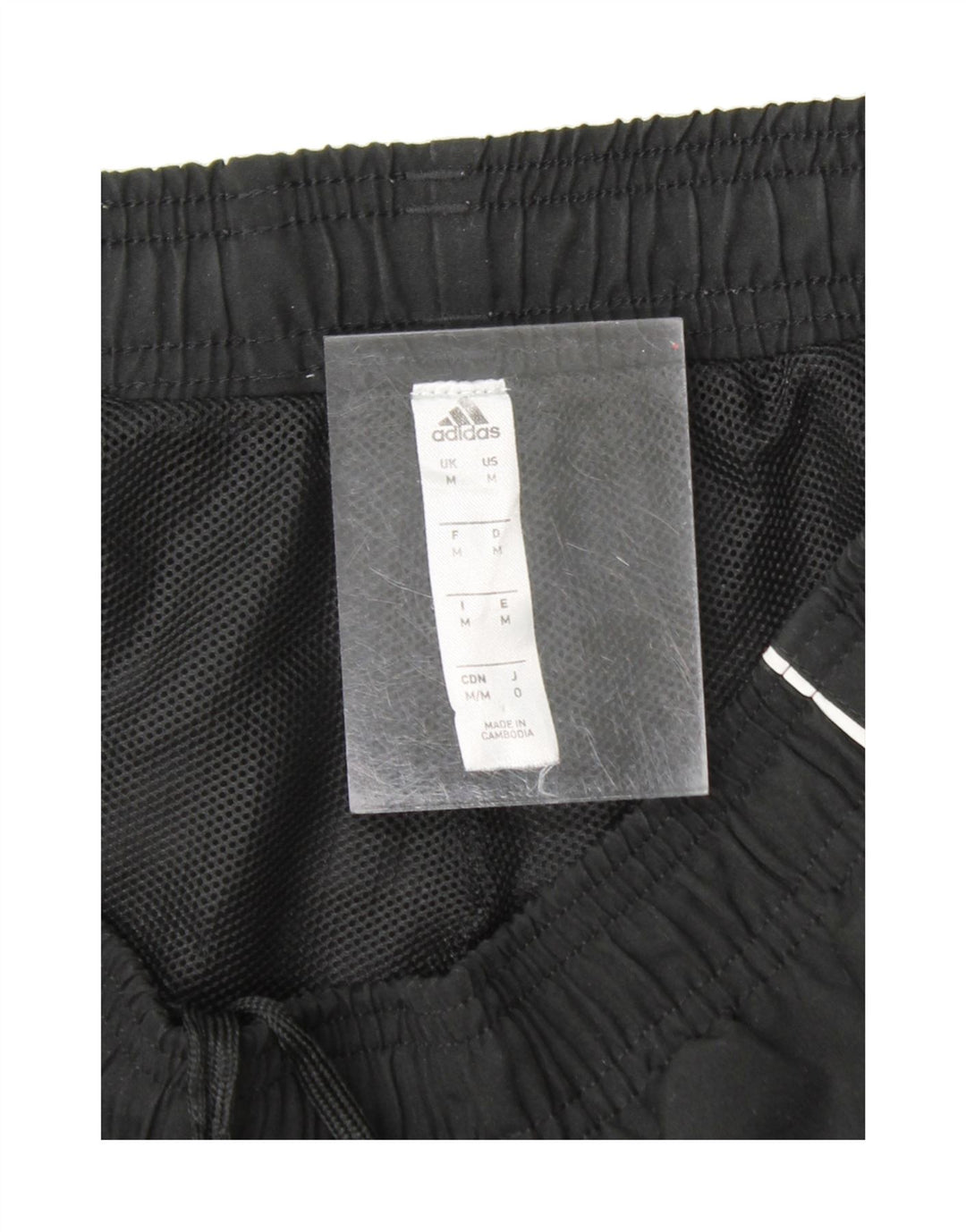 ADIDAS Mens Tracksuit Trousers Medium  Black Vintage Adidas and Second-Hand Adidas from Messina Hembry 