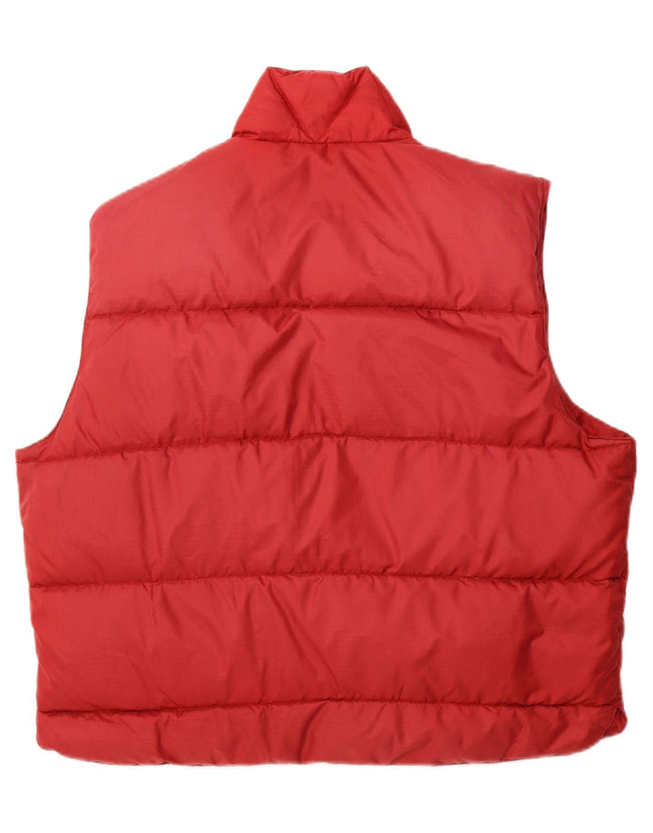 Gilet imbottito da uomo MURPHY & NYE UK 40 grande bordeaux in poliammide