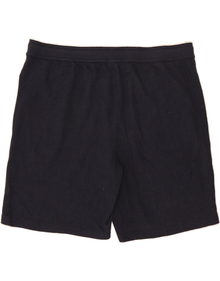 EDDIE BAUER Mens Sport Shorts 2XL  Navy Blue Cotton Vintage Eddie Bauer and Second-Hand Eddie Bauer from Messina Hembry 
