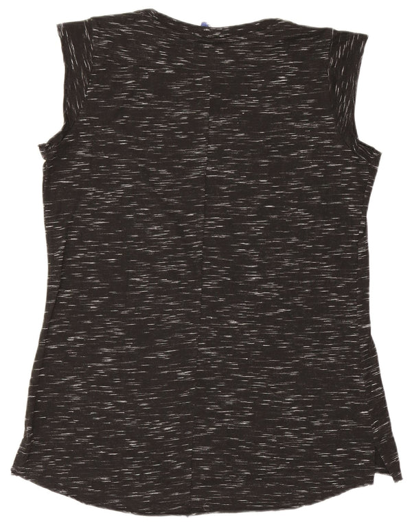 Canotta grafica da donna Champion UK 10 piccola nera chiazzata