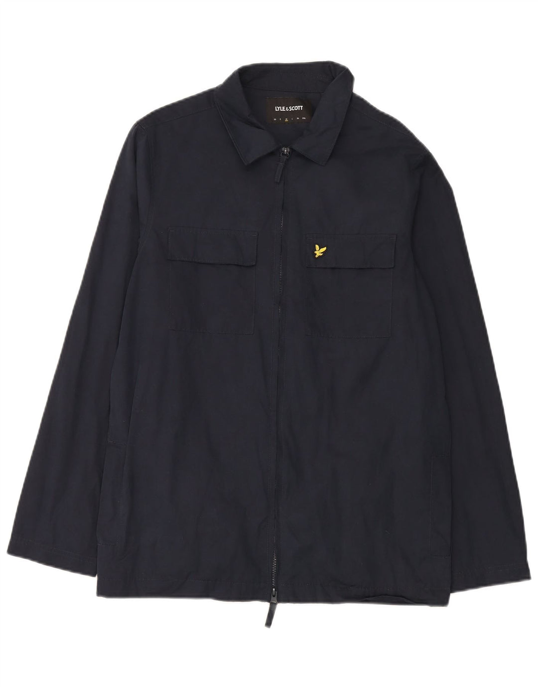 Giacca utility da uomo Lyle & Scott UK 38 poliestere blu navy medio