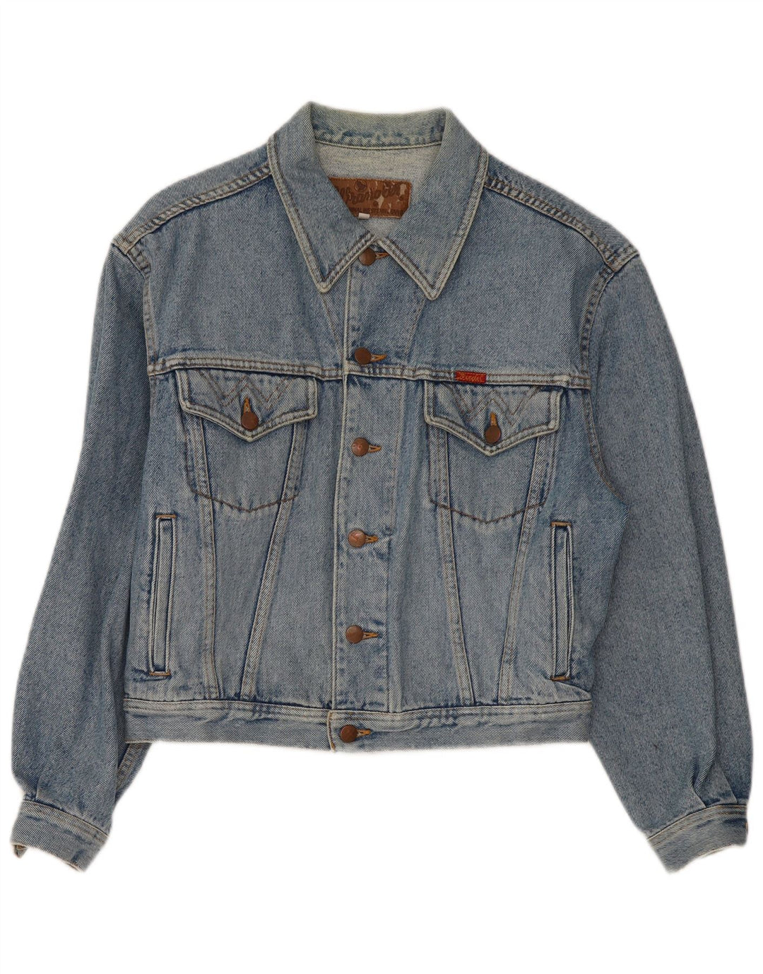 Giacca di jeans da uomo Wrangler UK 36 piccola blu