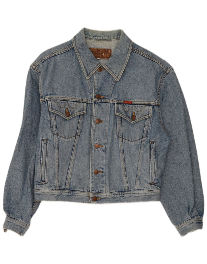 Giacca di jeans da uomo Wrangler UK 36 piccola blu