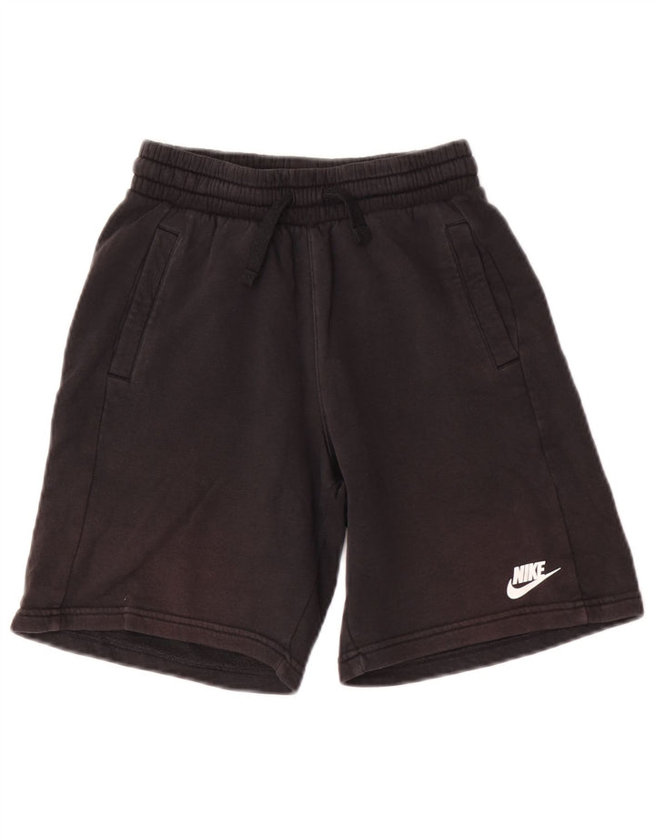 Pantaloncini sportivi Nike Ragazzo 10-11 anni Cotone Nero Medio