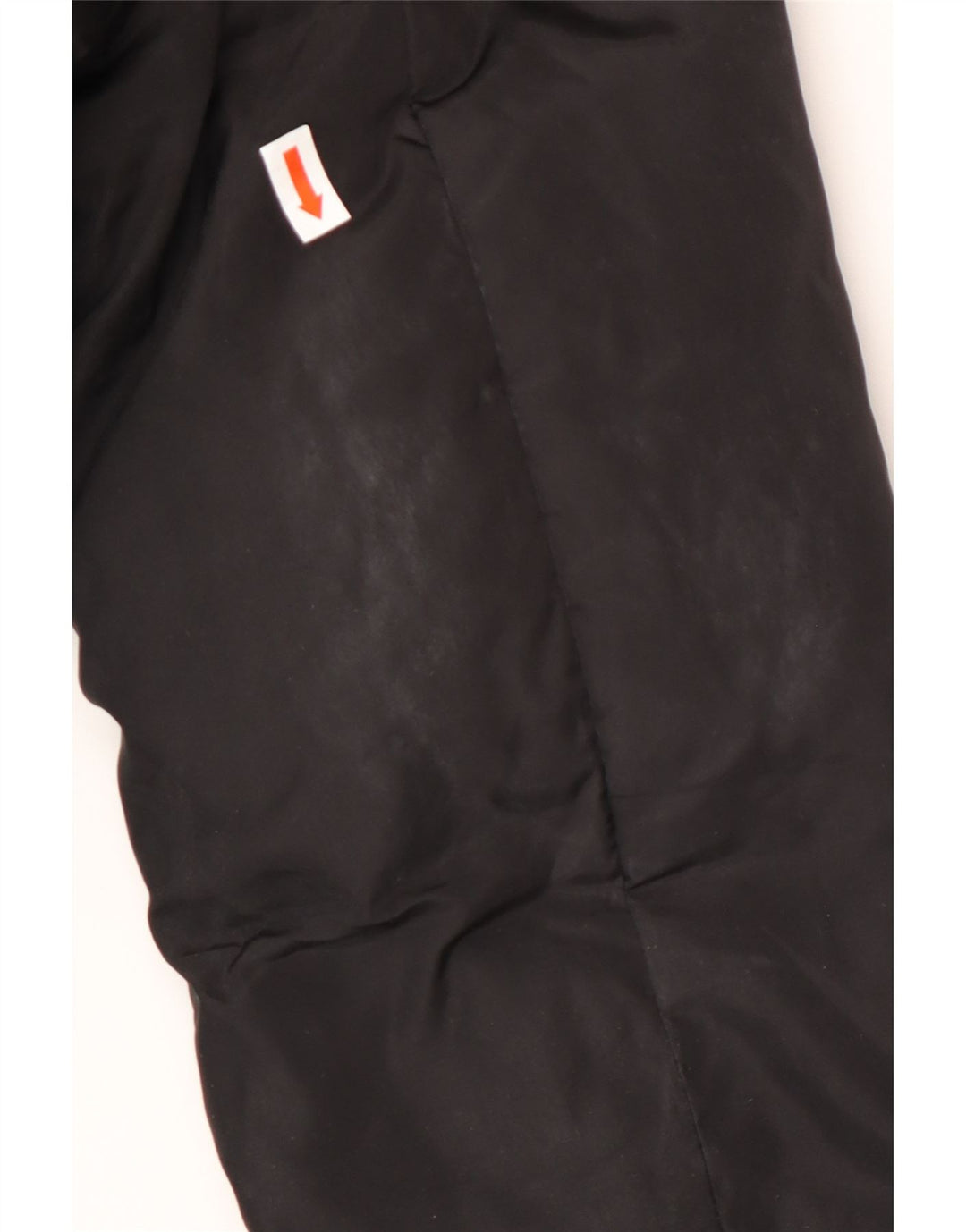 ARMANI JEANS Cappotto imbottito oversize con cappuccio da donna IT 38 XS Poliestere nero