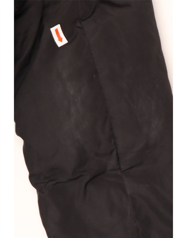 ARMANI JEANS Cappotto imbottito oversize con cappuccio da donna IT 38 XS Poliestere nero