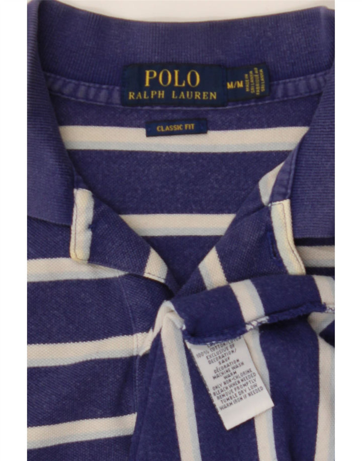 POLO RALPH LAUREN Polo da uomo vestibilità classica a righe blu navy medie