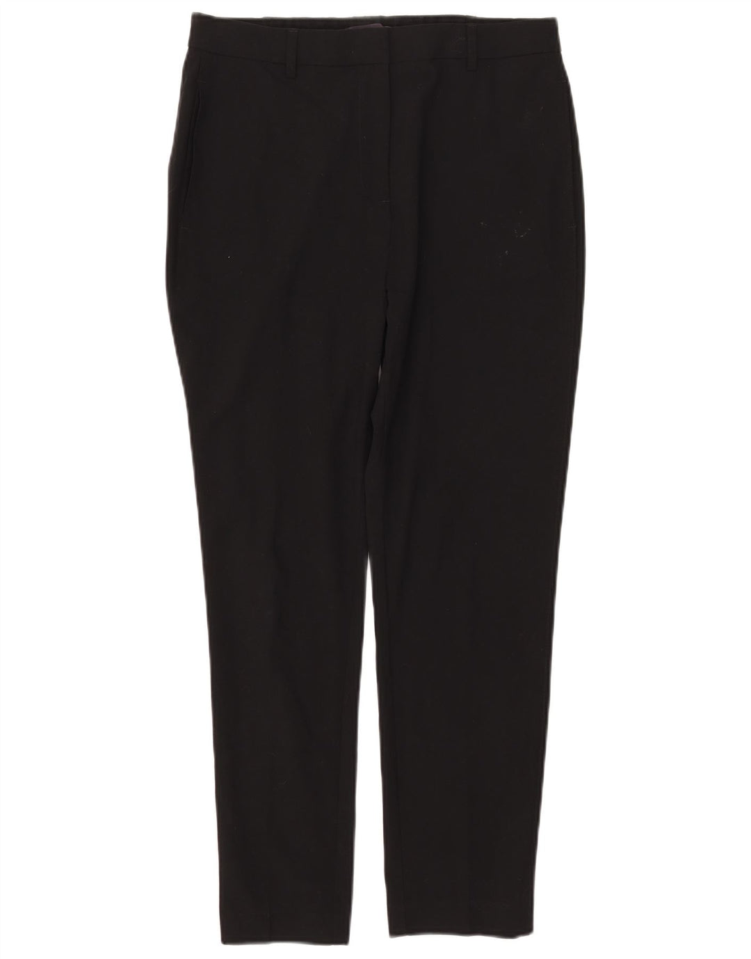 Pantaloni chino slim da donna Marks & Spencer UK 12 medi W31 L26 neri