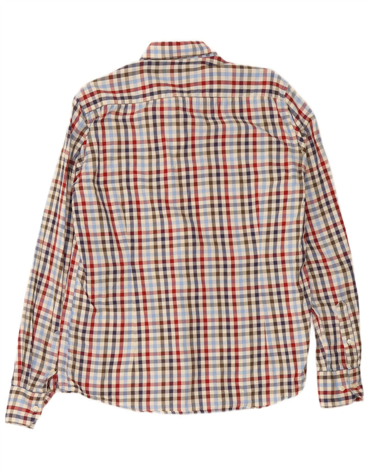 Camicia Barbour da uomo su misura in cotone a quadretti medio multicolore