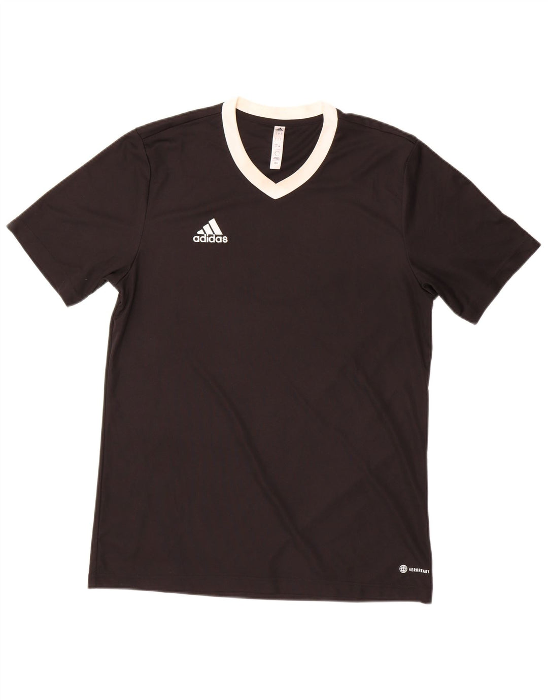Maglietta Adidas Aeroready da uomo, grande, in poliestere nero