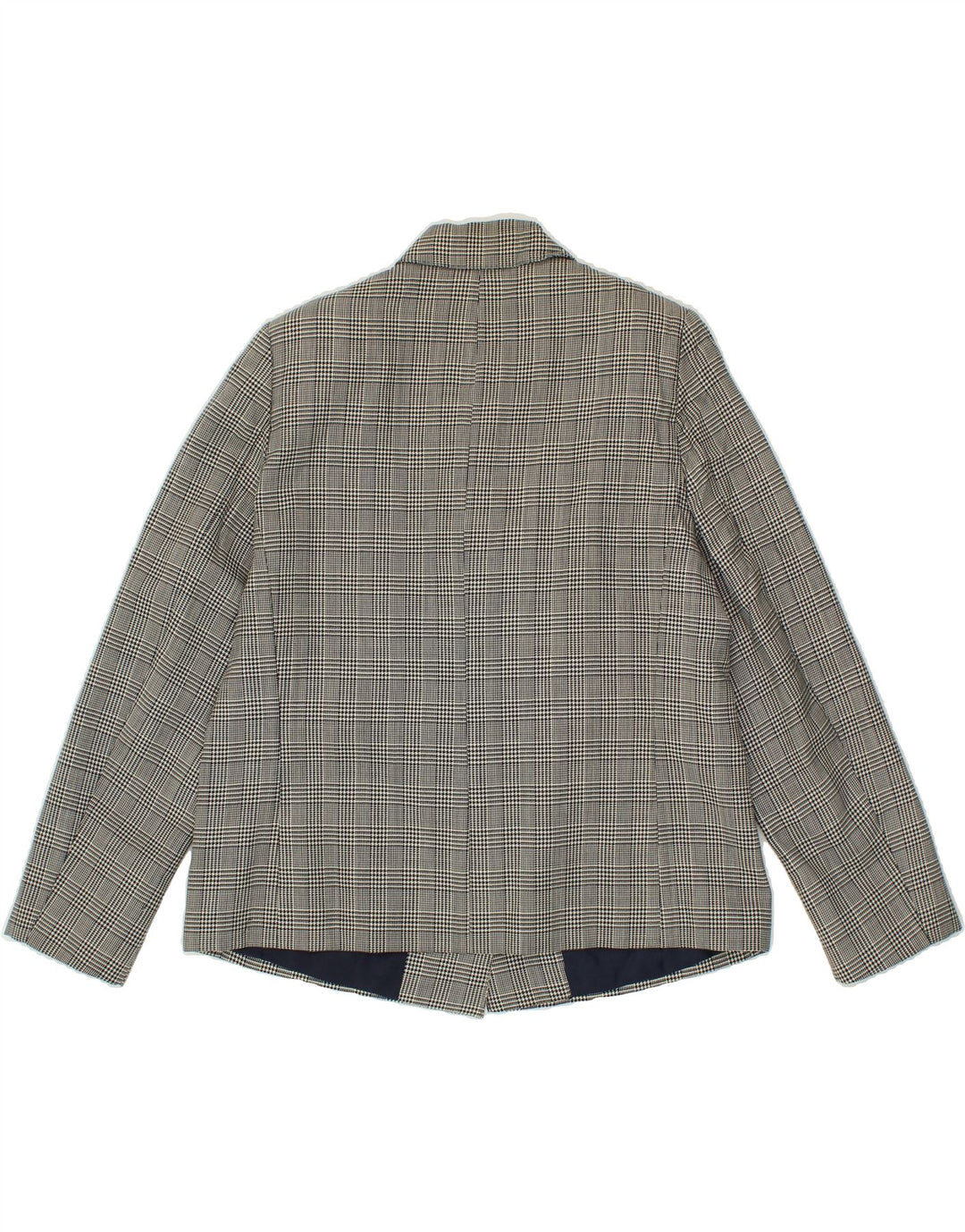 ELENA MIRO Womens 2 Button Blazer Jacket UK 14 Medium Navy Blue Vintage ELENA MIRO and Second-Hand ELENA MIRO from Messina Hembry 
