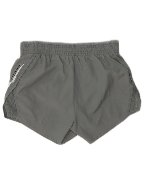 Pantaloncini sportivi Nike Dri Fit Graphic da donna UK 6 XS Grigi