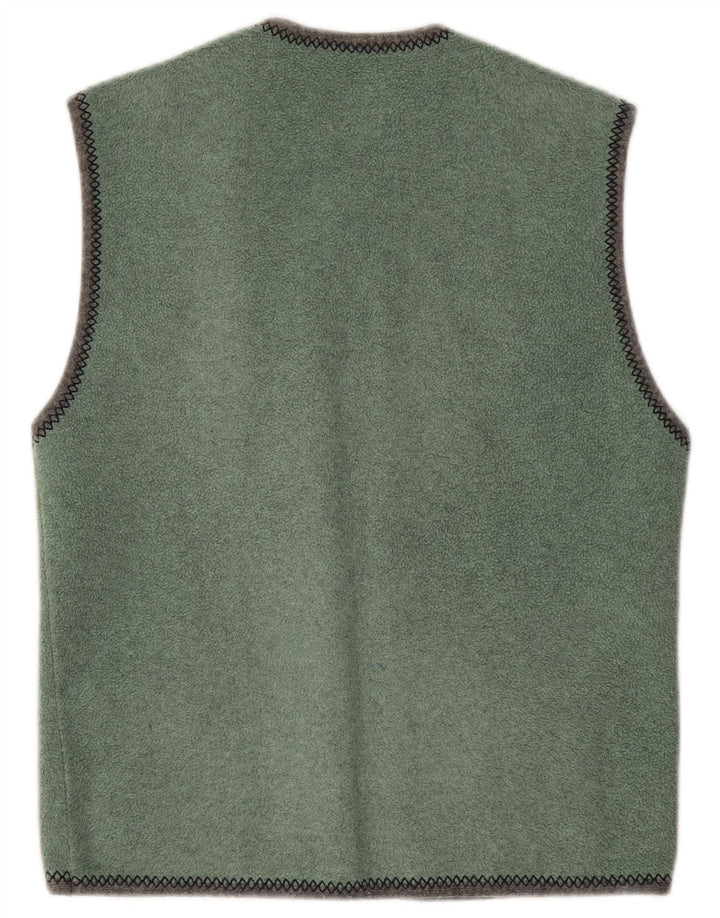 Gilet in pile da donna Think Pink UK 10 piccolo poliestere verde