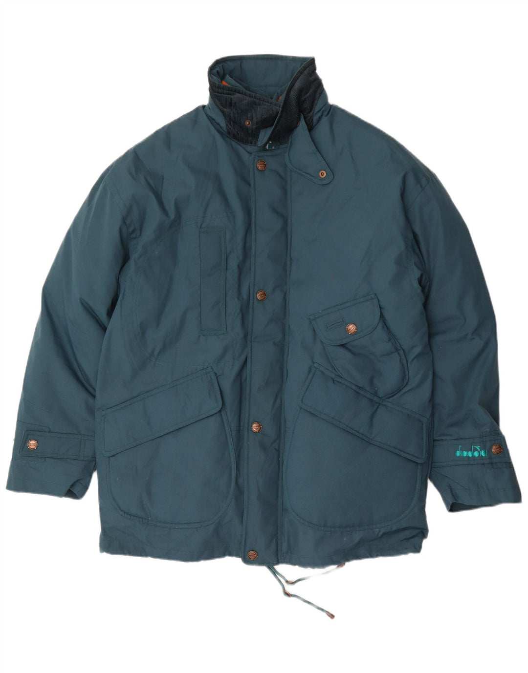 Giacca imbottita da uomo Diadora UK 38 Poliestere verde medio