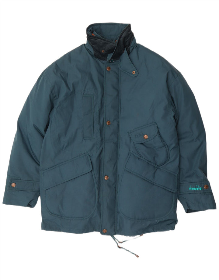 Giacca imbottita da uomo Diadora UK 38 Poliestere verde medio