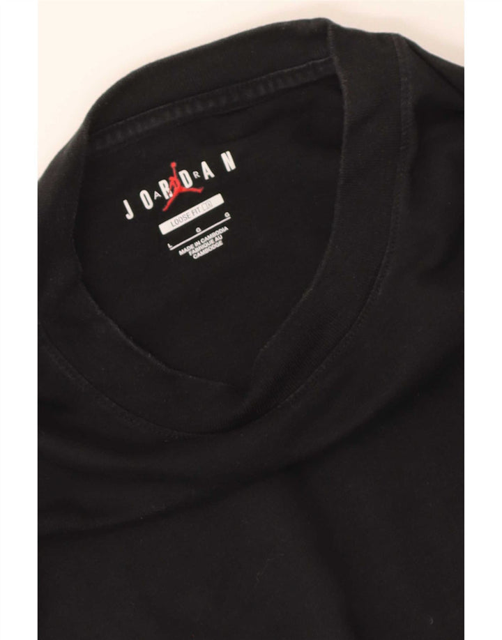 T-shirt ampia da uomo Jordan, vestibilità ampia, nera