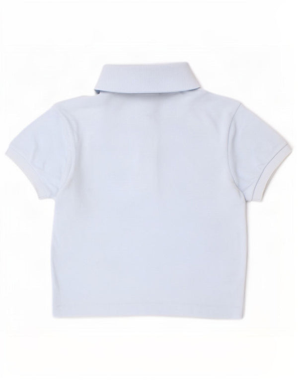 Polo Lacoste per neonato 18-24 mesi in cotone blu
