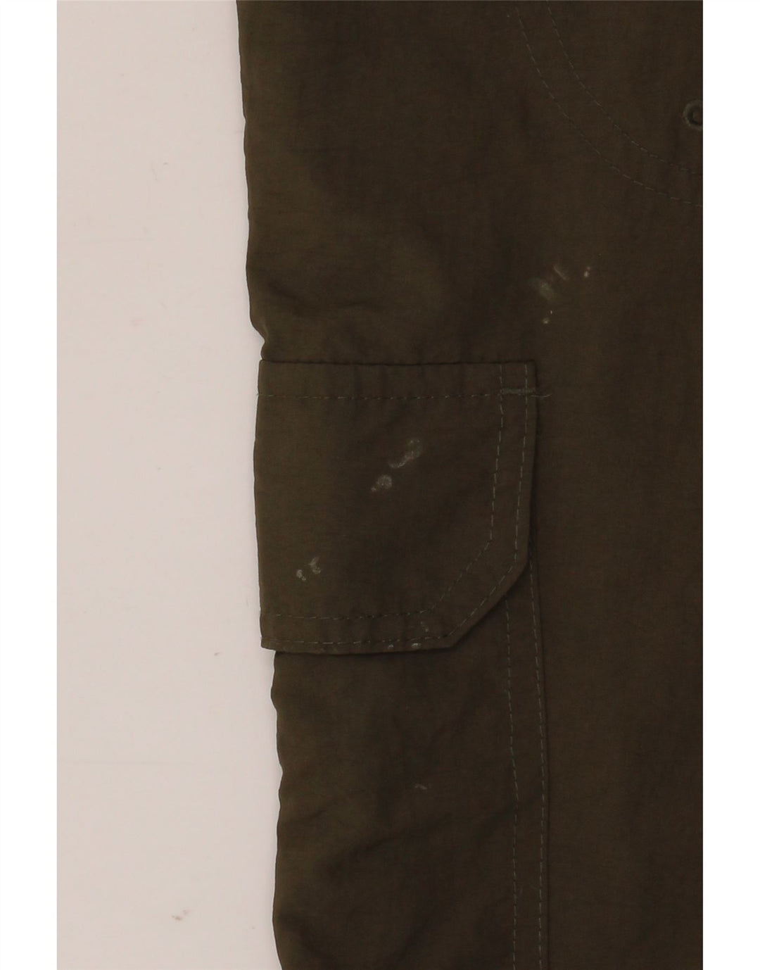 MOUNTAIN WAREHOUSE Pantaloni cargo dritti da uomo W38 L32 nylon kaki