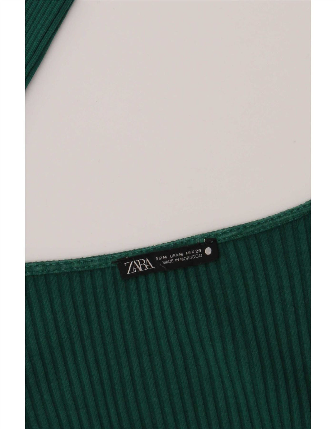 Body Zara da donna UK 12 verde medio