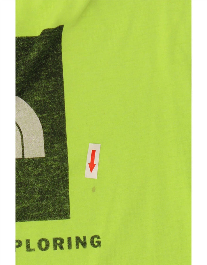 T-shirt grafica da uomo The North Face Top piccola in poliestere verde