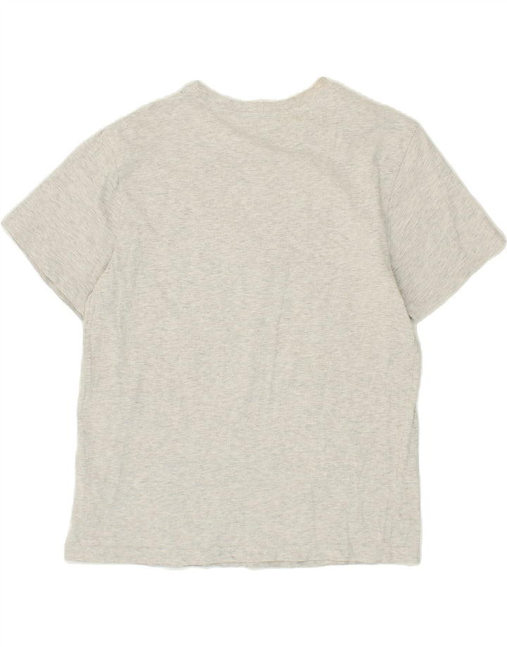 HURLEY Mens Graphic T-Shirt Top Large Grey Cotton Vintage Hurley and Second-Hand Hurley from Messina Hembry 