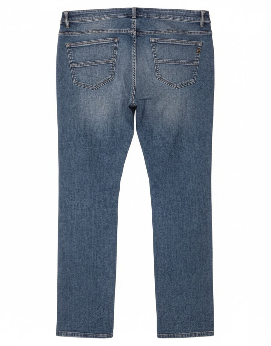 Jeans dritti vestibilità regolare da uomo di Dack IT 52 XL W36 L33 Blu