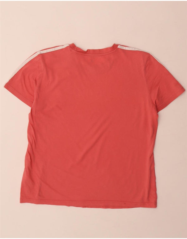 T-shirt da donna ADIDAS UK 16/18 grande in cotone rosa