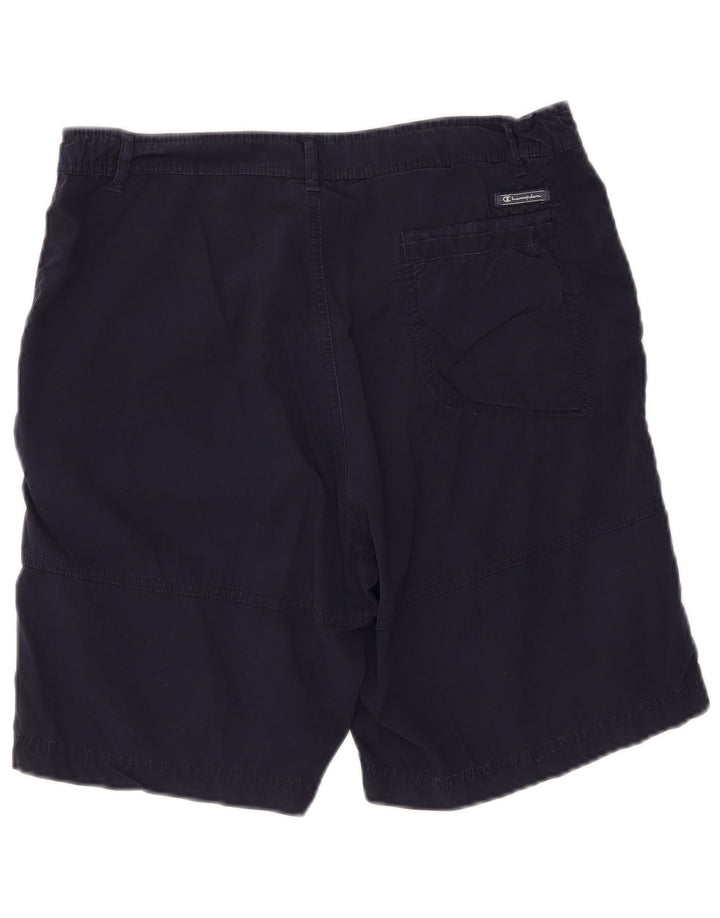 Pantaloncini chino da uomo Champion medi W32 in cotone blu navy