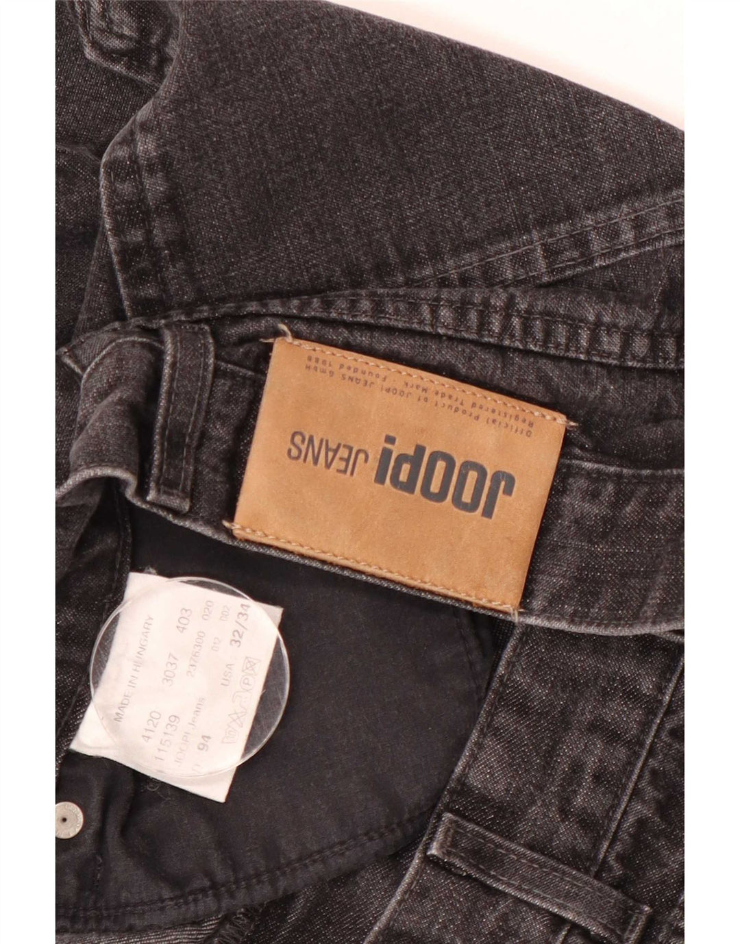 Jeans affusolati da uomo Joop W32 L34 cotone grigio