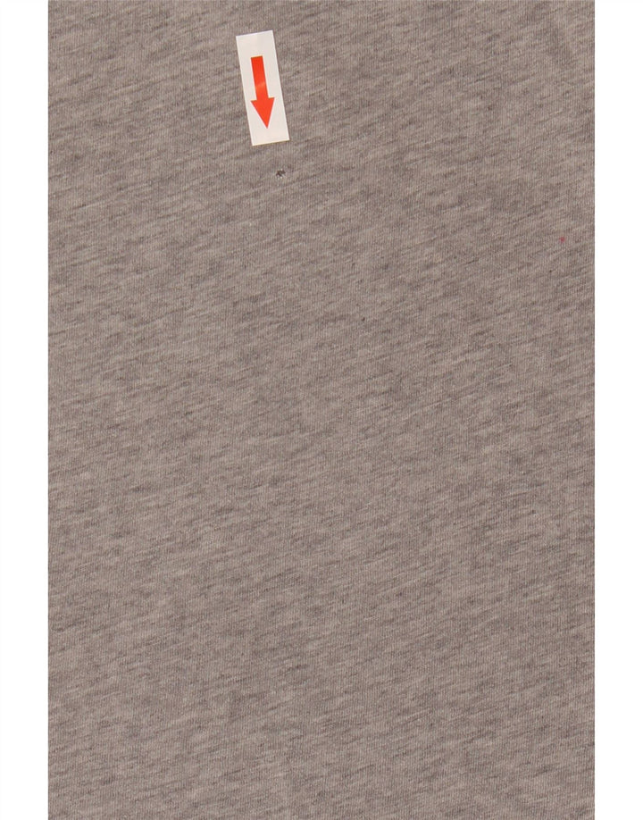 T-shirt da uomo vestibilità regolare Tommy Hilfiger Top piccola grigia