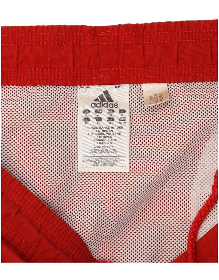 ADIDAS Mens Swimming Shorts XL Red Polyester